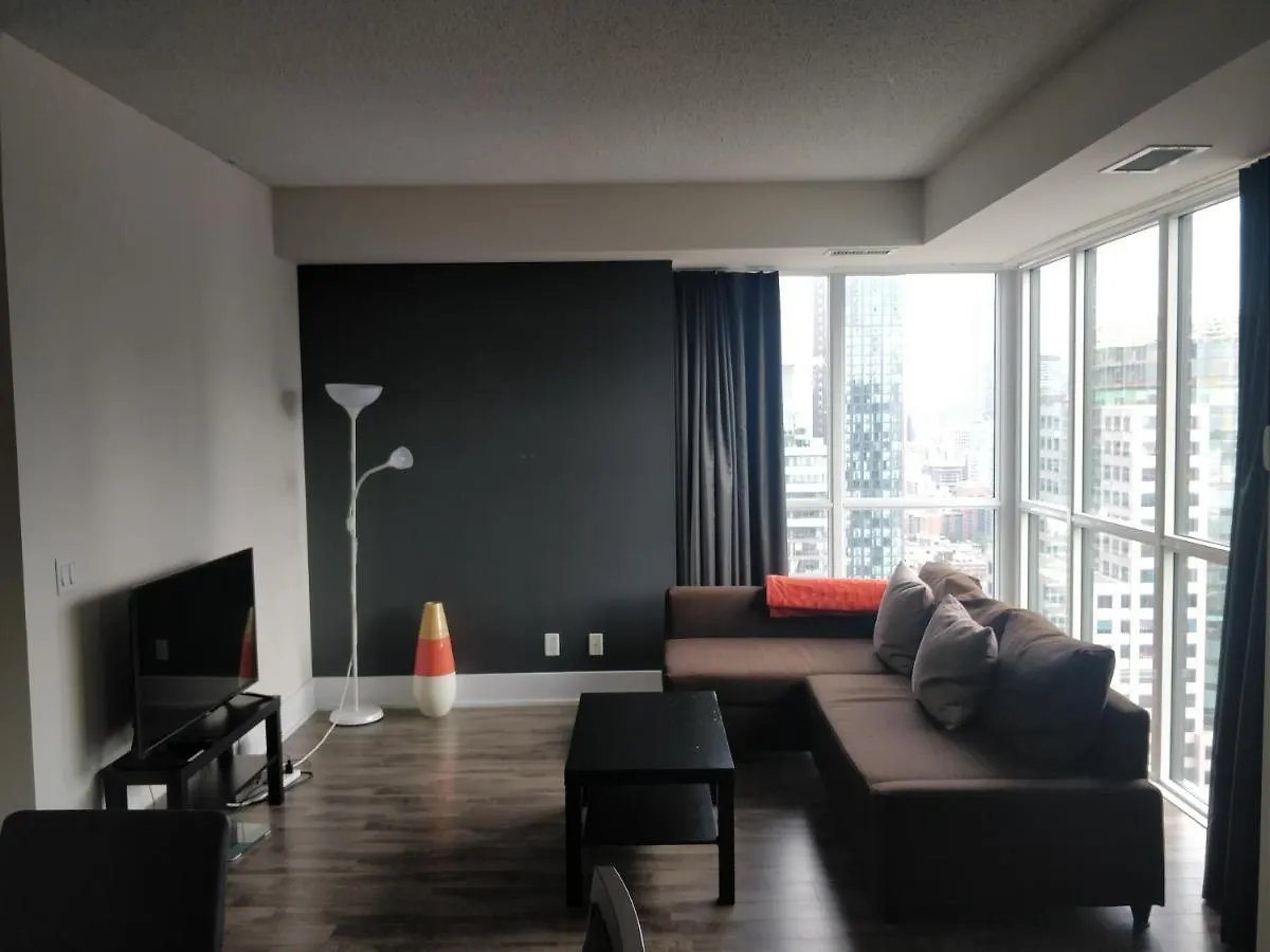 Entertainment District, Downtown Toronto - 300 Front 1 Bed 1 Bath, City View Lejlighed 0*,