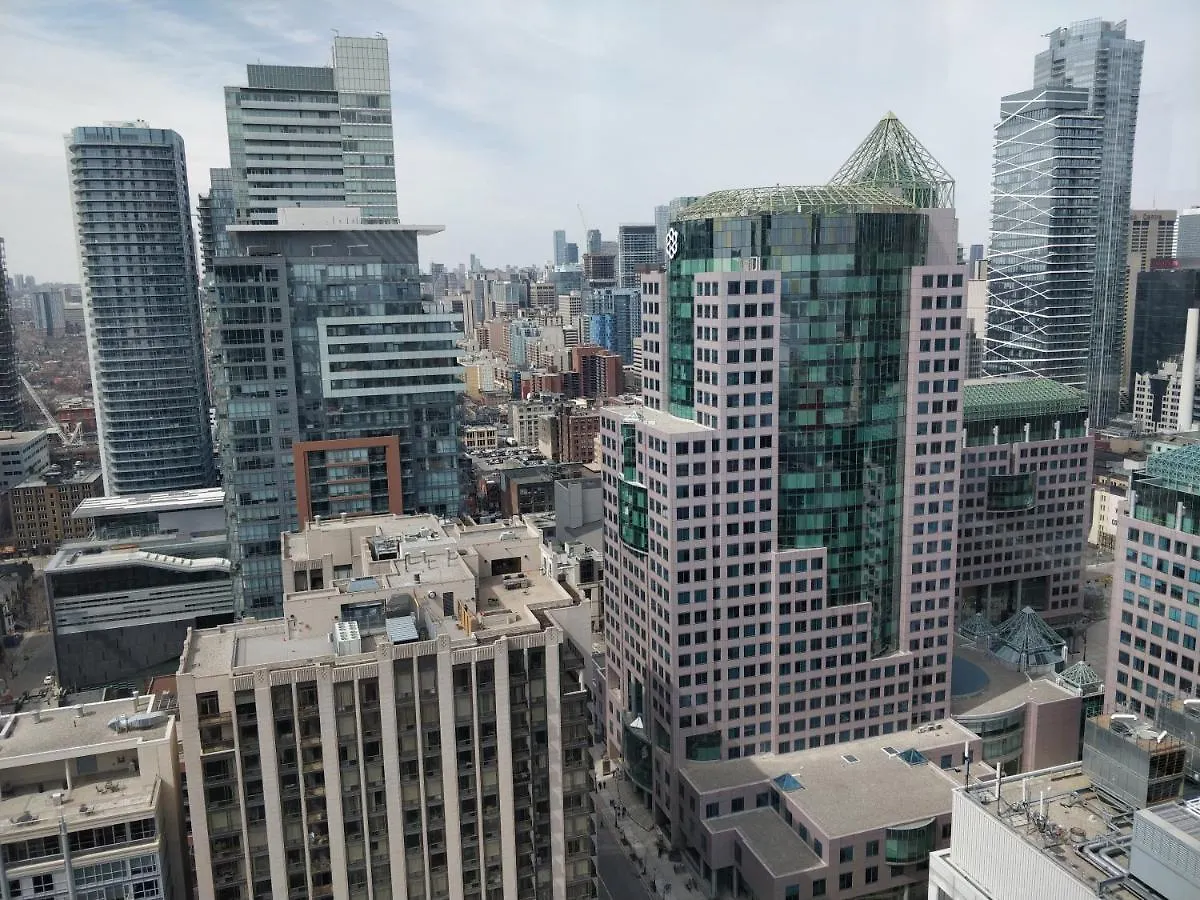 Entertainment District, Downtown Toronto - 300 Front 1 Bed 1 Bath, City View Lejlighed Canada